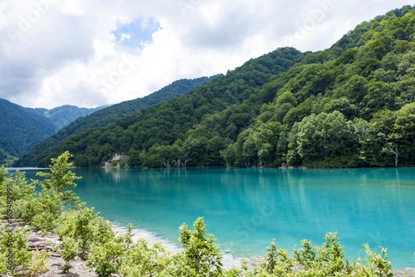 Obraz エメラルドグリーンの秘境