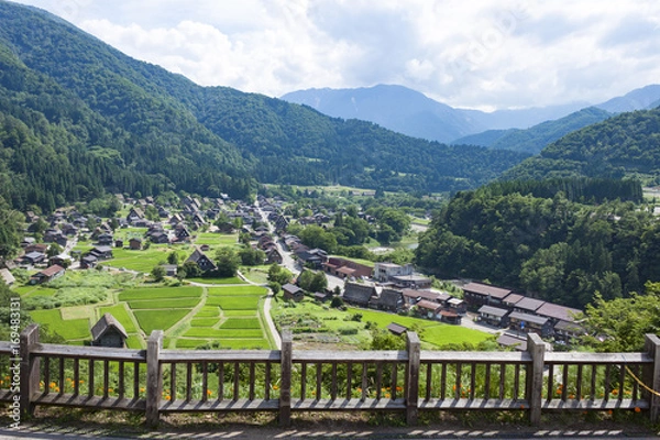 Obraz 初夏の白川郷