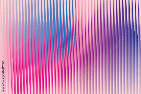 Fototapeta Soft abstract background with a subtle ribbed texture and a gentle gradient of pastel pink, blue, and purple, offering a delicate and dreamy aesthetic