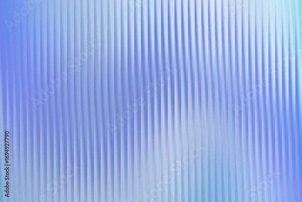 Fototapeta Soft pastel gradient with vertical ribbed texture, transitioning from light blue and lavender to pale yellow and white, evoking a calm and serene atmosphere