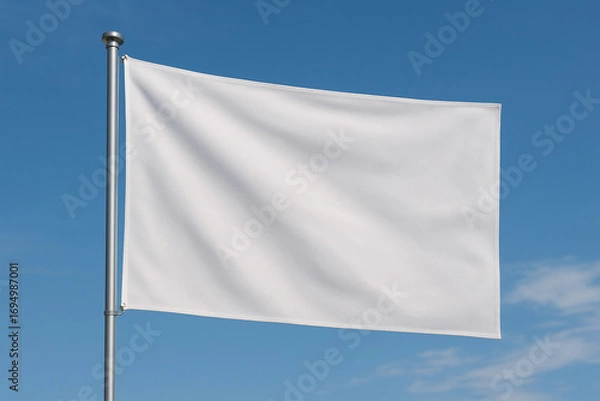 Obraz Windy White Flags