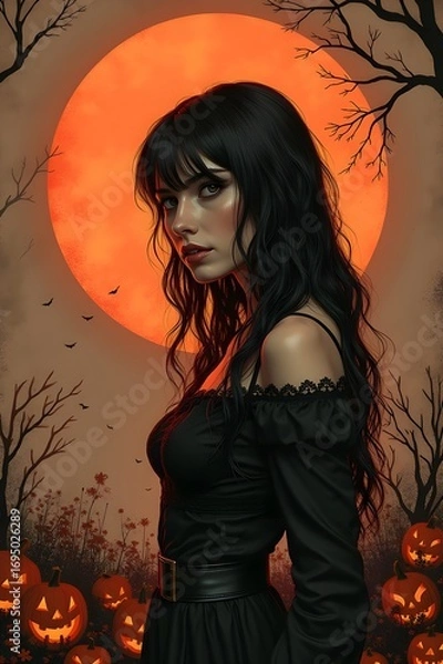 Obraz Halloween illustration 