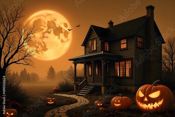 Obraz Halloween illustration 