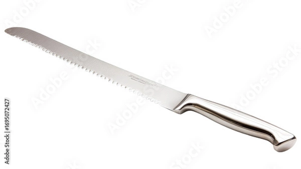 Obraz Long, serrated bread knife