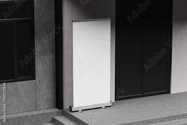 Obraz Blank Roll Up Banner