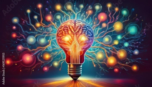 Obraz ideas connections and problem solving