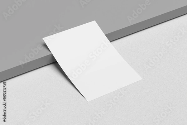 Fototapeta Blank A4 Flyer