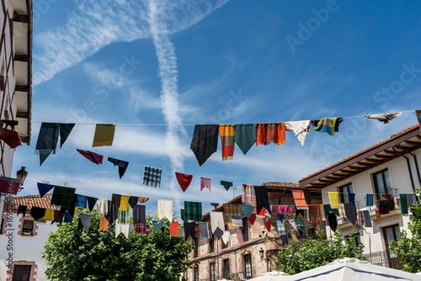 Obraz Casco antiguo de Ezcaray en la rioja