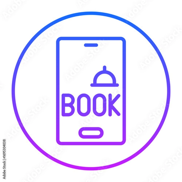 Fototapeta Booking Vector Icons