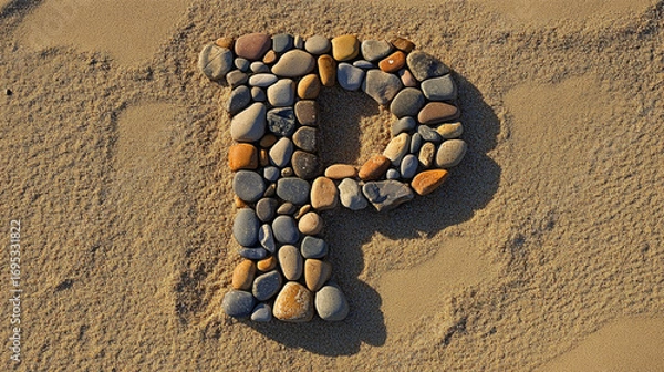Fototapeta sand castle on the beach
