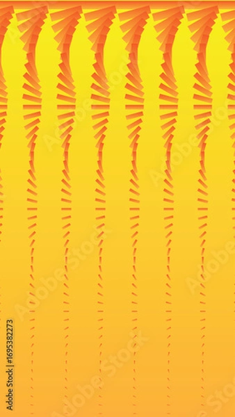 Fototapeta Abstract bright and seamless geometric pattern
