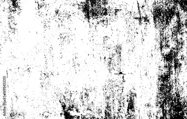 Fototapeta Subtle halftone grunge urban texture vector. Distressed overlay texture. Grunge background. Abstract mild textured effect. Vector Illustration. Black isolated on white. High Quality Image, PNG