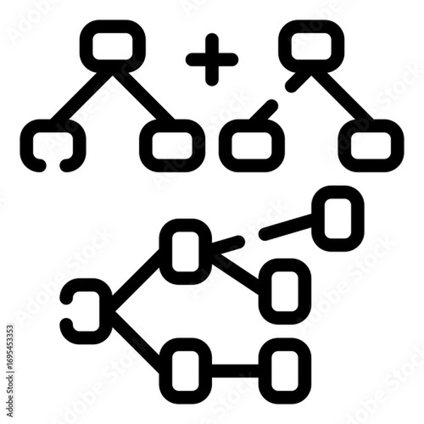 Obraz Gradient Boosting Icon