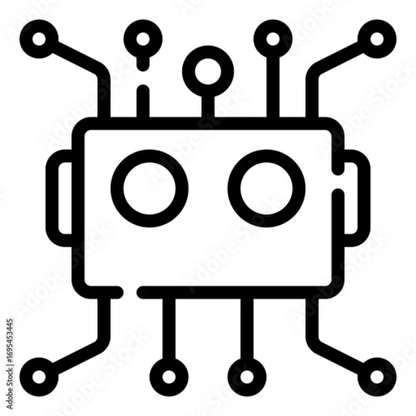 Obraz Reinforcement Learning Agent Icon