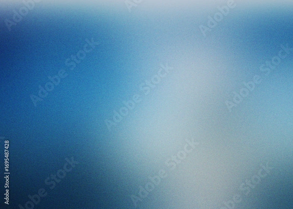 Fototapeta Calming blue gradient background with soft textures and light variations