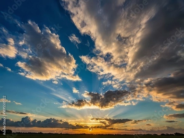 Obraz Clouds in the sky 
