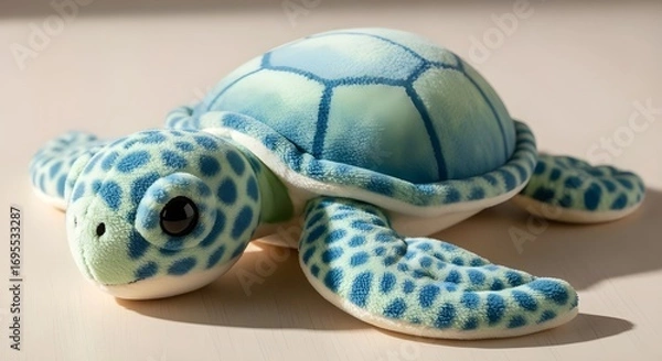Fototapeta Soft Plush Sea Turtle Stuffed Animal 