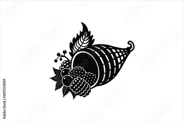Fototapeta fall vector, icon vector illustration, fall silhouette of a fall isolated on a white background, eps, png, svg,  vector,