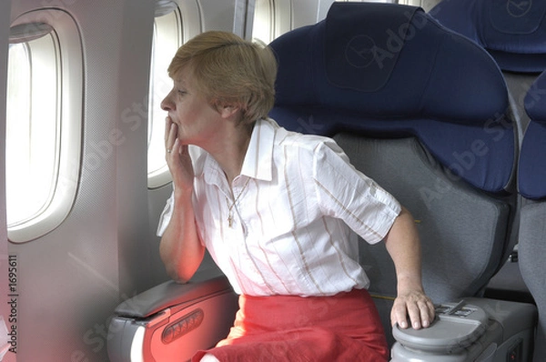 Fototapeta flugangst