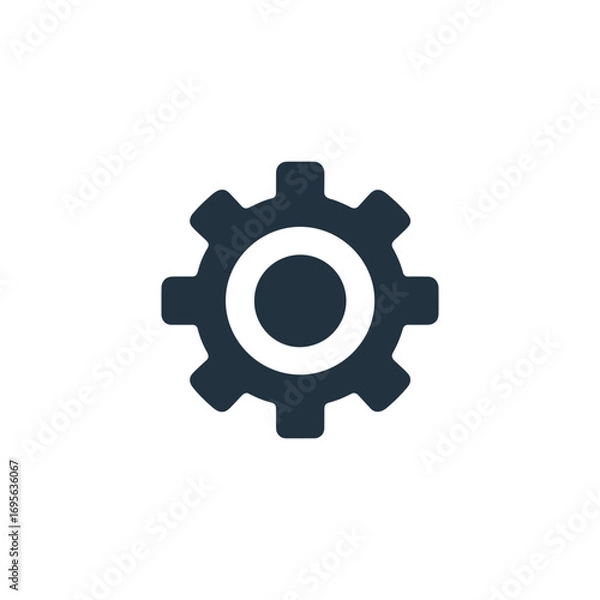 Fototapeta Gear icon representing technology and innovation concepts