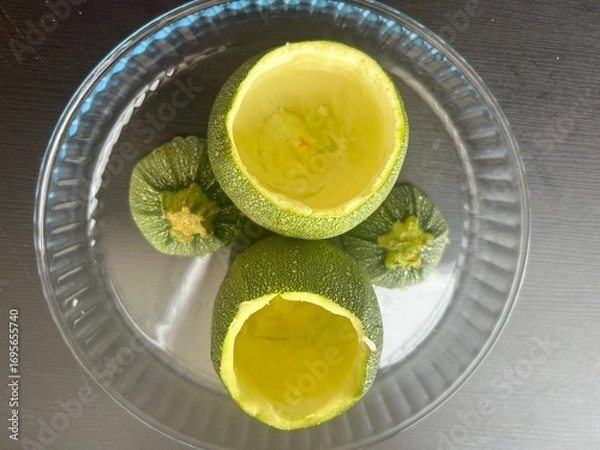 Fototapeta courgette farcis
