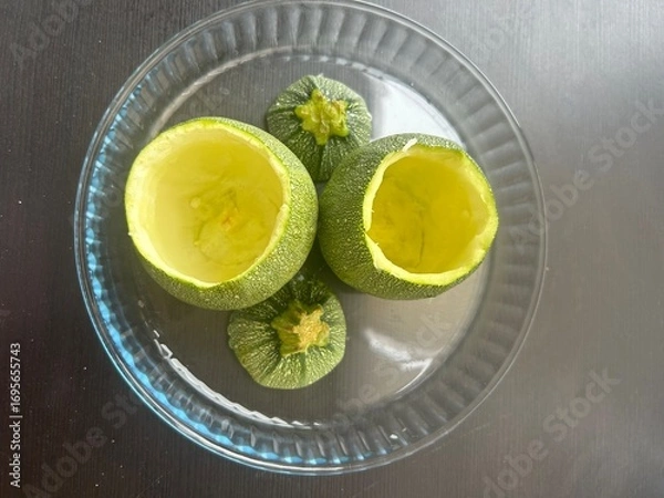 Fototapeta courgette farcis