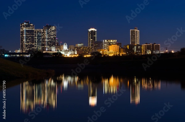 Obraz Fort Worth Skyline