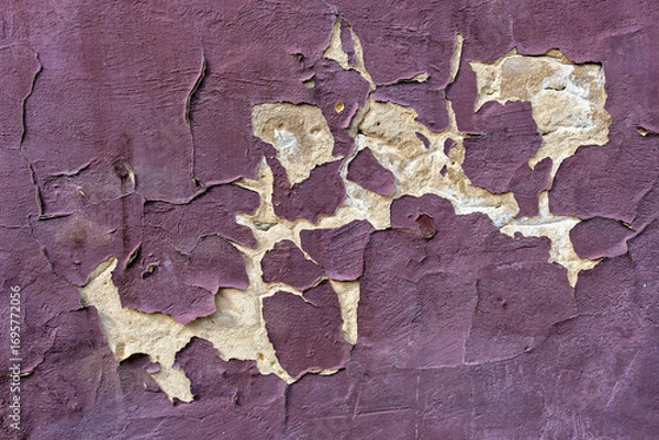Fototapeta A close-up of a textured surface with a combination of colors