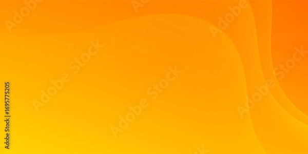 Fototapeta Minimal orange gradient background with wavy texture, Modern creative trendy design