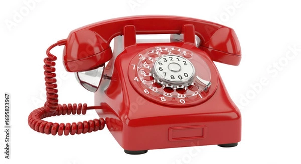 Obraz Retro red telephone