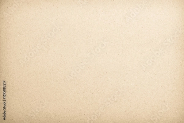 Fototapeta Cardboard tone vintage texture background, cream paper old grunge retro rustic for wall interiors, surface brown concrete mock parchment empty.