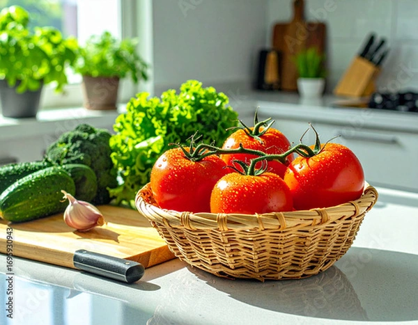 Fototapeta トマトイメージ