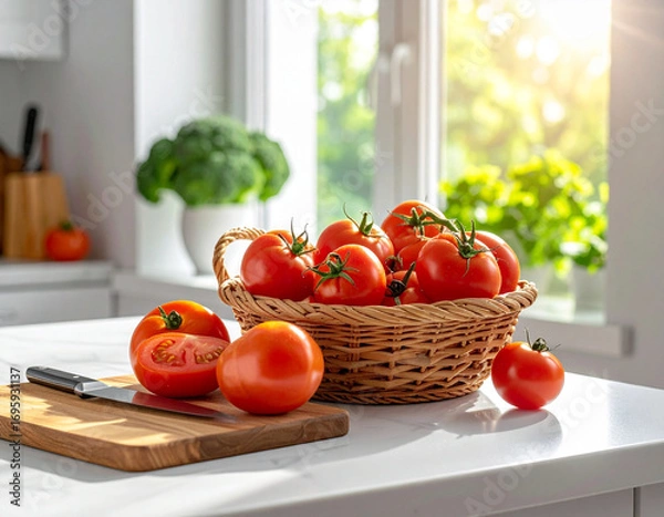 Fototapeta トマトイメージ