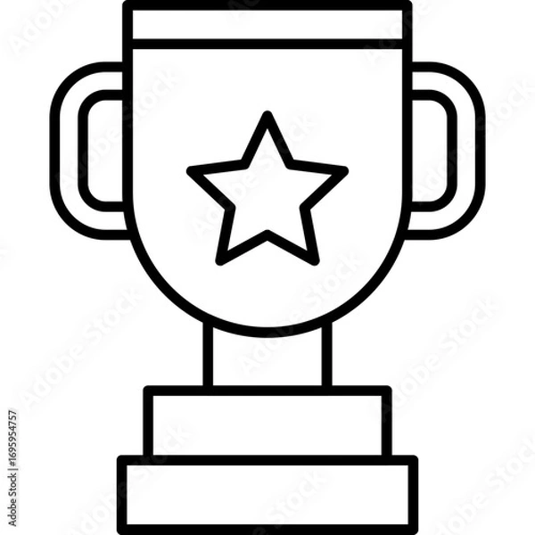 Obraz Trophy Icon