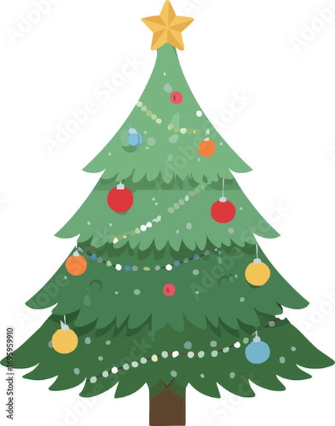 Fototapeta クリスマスツリー