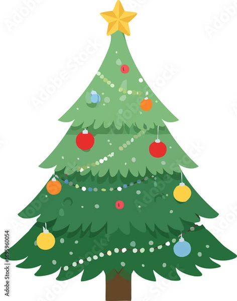 Fototapeta クリスマスツリー