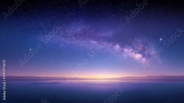 Fototapeta 空, 空間, 星, 銀河, 星雲, 夜, 青, 雲, 光, アブストラクト, ユニバース, 天文学, 暗い, 明るい, コスモス, 自然, 深い, ファンタジー, イラスト, 嵐, 黒, 星の多い, 外の,背景,動画背景,