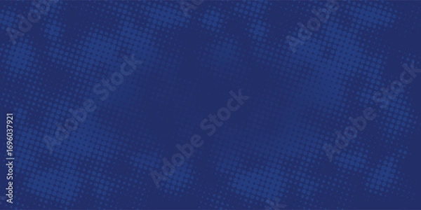 Fototapeta abstract halftone texture blue background in geometric style Dots pop art comics with best seller background