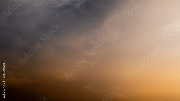 Fototapeta sunset, clouds in the sky, summer background 