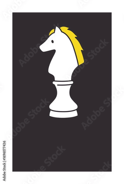 Fototapeta 午年の年賀状テンプレート　2026年　文字なし