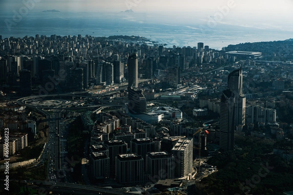 Fototapeta Views from Istanbul Çamlıca Tower