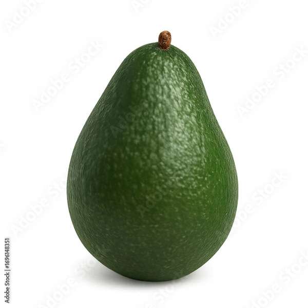Obraz Avocado isolated on transparent background