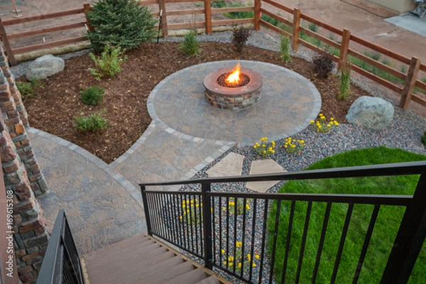 Obraz Circular Fire Pit