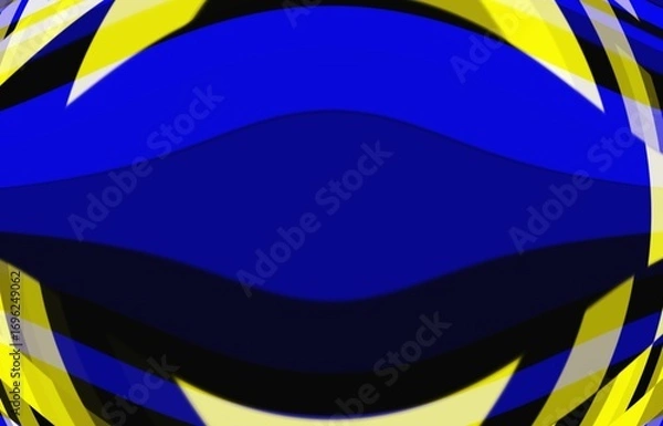 Obraz blue and yellow