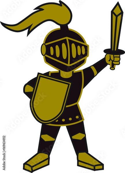 Obraz Knight! Vector and Jpeg