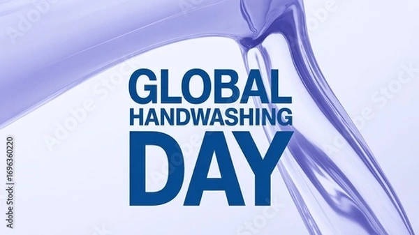 Obraz Celebrate Global Handwashing Day with inspiring visuals promoting health and hygiene awareness
