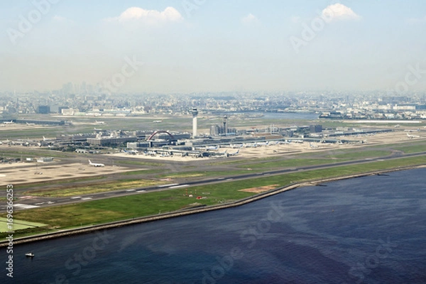Obraz 機内から見た羽田空港