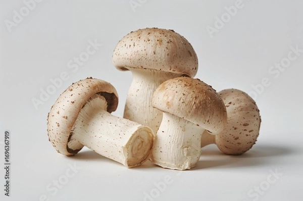 Obraz Newly picked champignon mushrooms