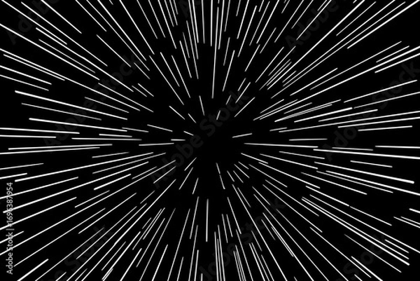 Fototapeta Creative design of universe speed background