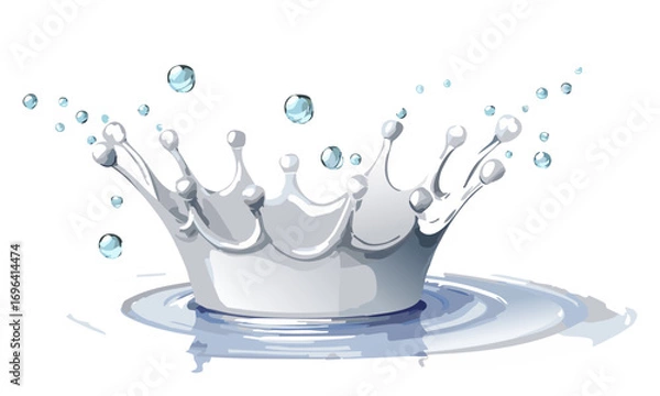 Obraz ミルククラウン